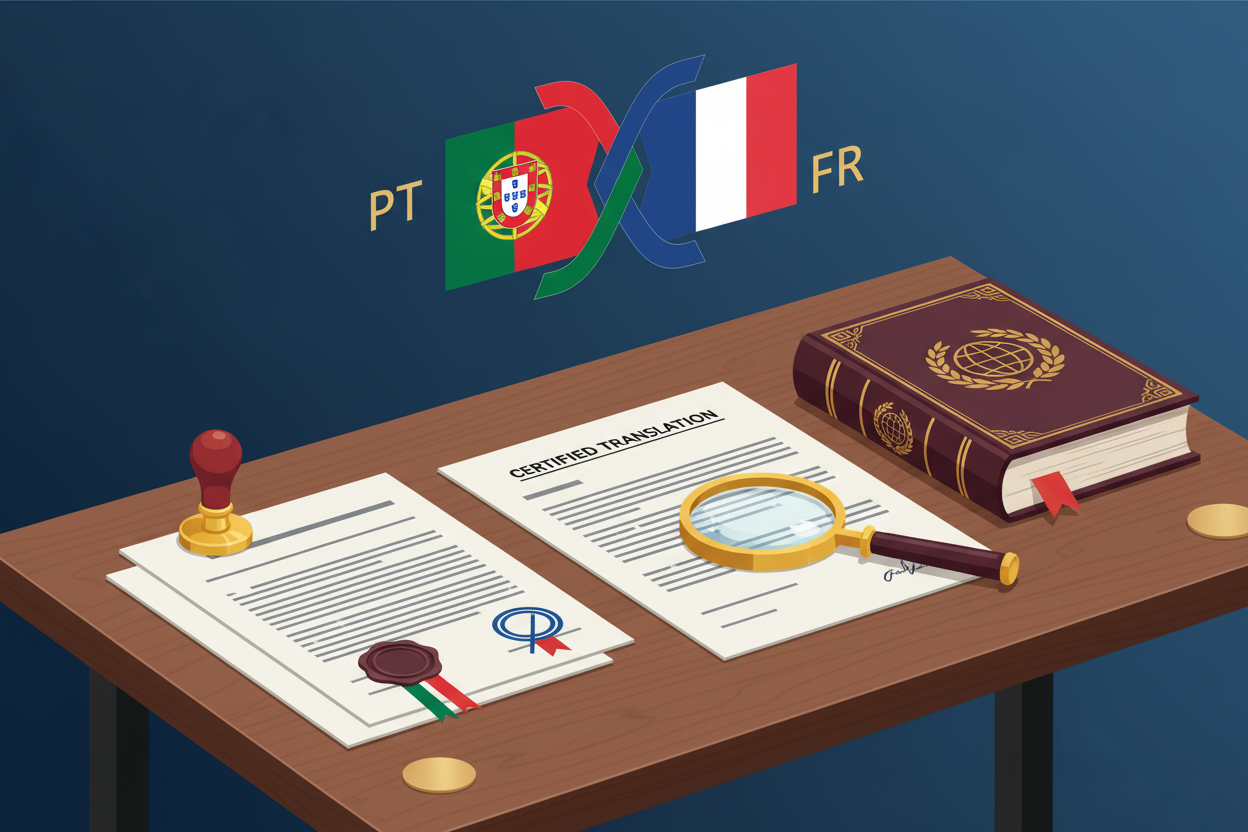 Traduction assermentée en portugais vers le français 